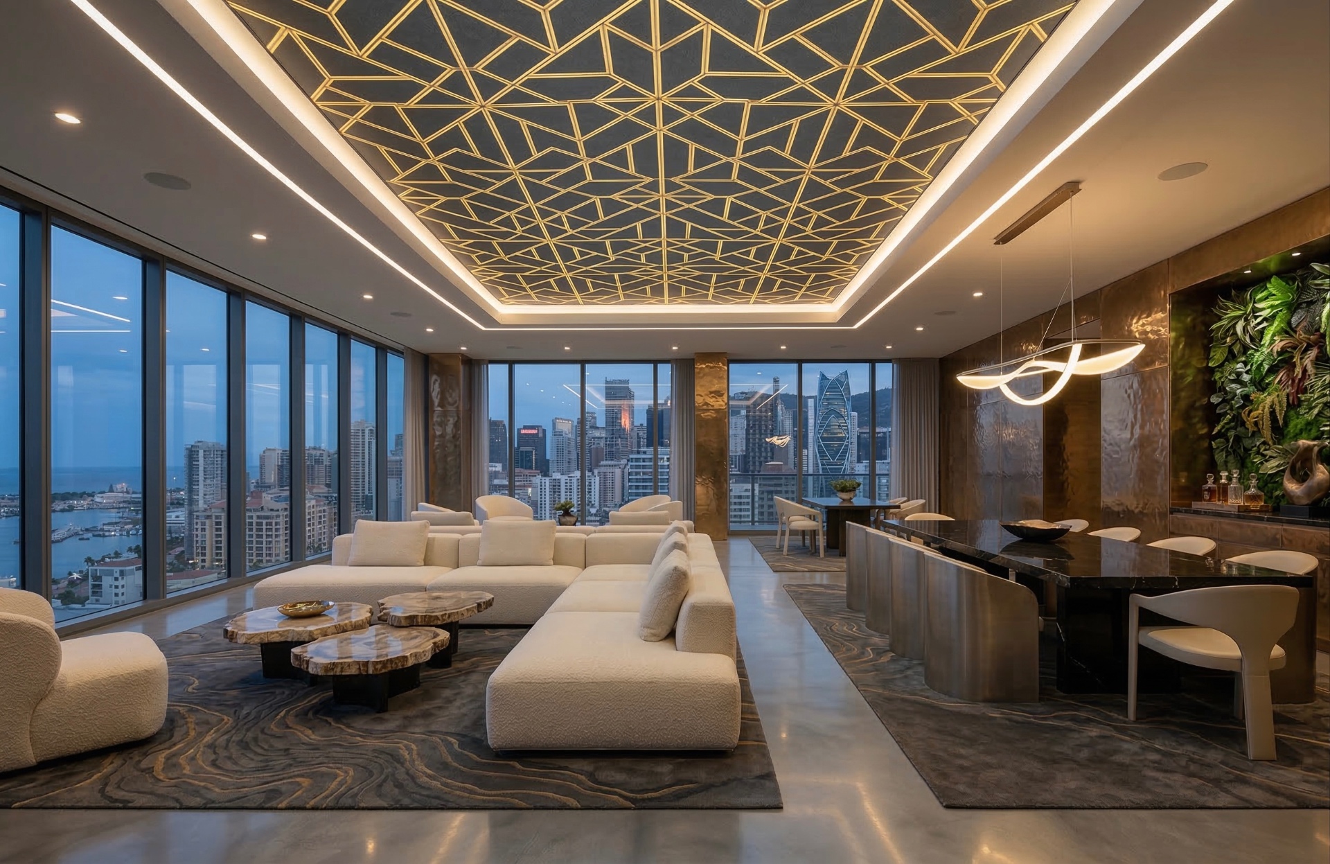 3D Geometric Ceiling