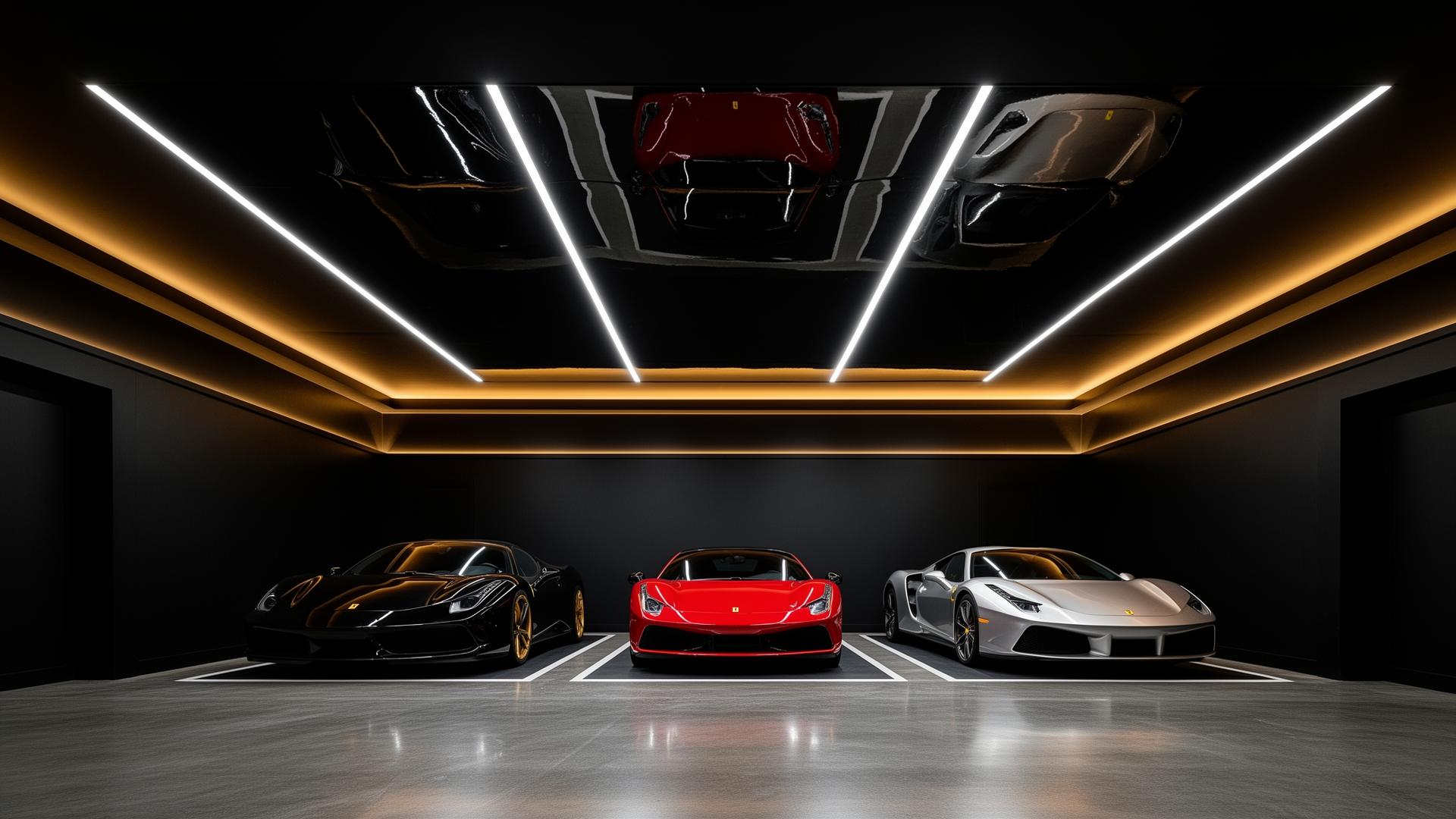Luxury Garage & Car Showroom Ceiling Design Guide (2026)