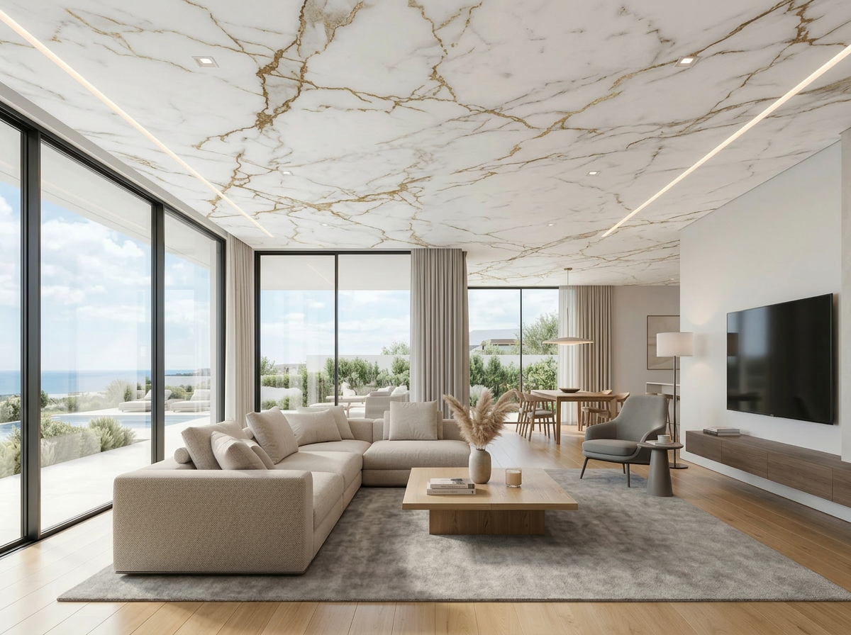 RGB / Scenes ceiling lighting concept
