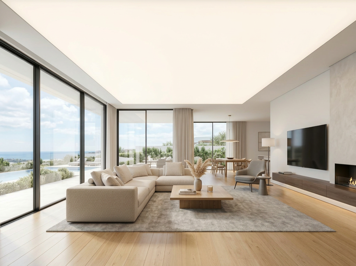Luminous Panels ceiling lighting concept