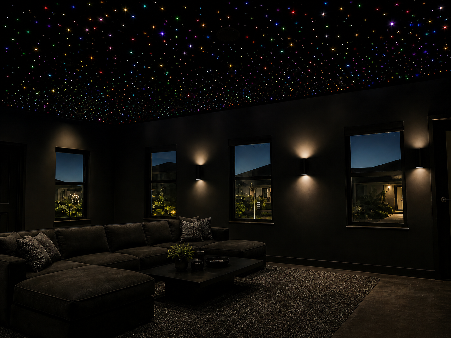 RGB Stars starlight ceiling effect